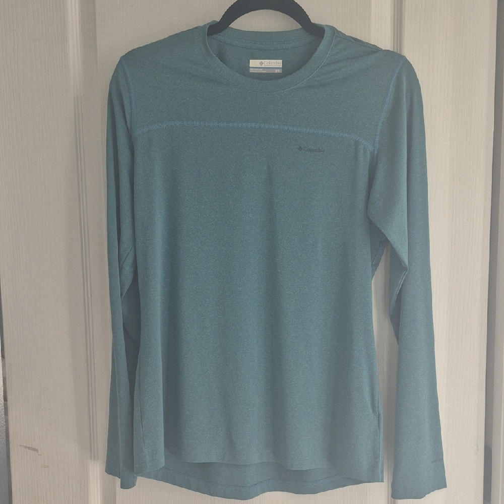 Columbia Ocean Blue Long Sleeve Top